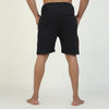 Black Terry Short with Side Box Print - Ibex Collections