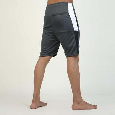 Grey Quick Dry Short with Side Panel - Ibex Collections