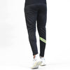 Black Jogger with Three Neon Stripe - Ibex Collections