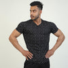 Dotted Black Tee - Ibex Collections