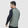 Olive Reglan Tee - Full Sleeves - Ibex Collections