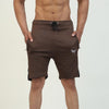 Quick Dry Brown Short with Side Panel - Ibex Collections