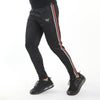 Black Quick Dry Bottoms with Multistripe - Ibex Collections