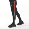 Black Quick Dry Bottoms with Multistripe - Ibex Collections