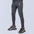 Charcoal Lycra Terry Trouser with Black Side Panel - Ibex Collections