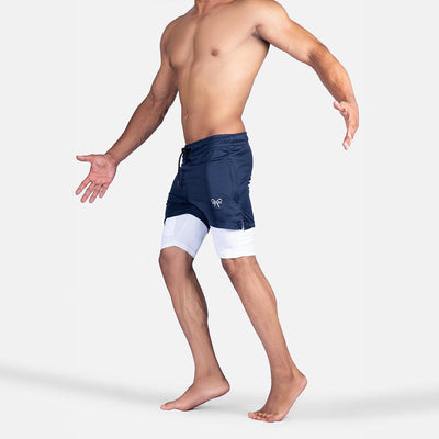 Navy Blue Compression  Short - Ibex Collections
